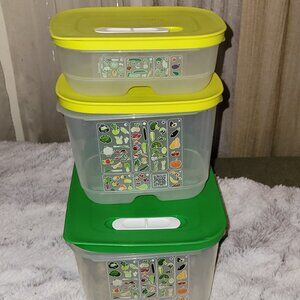 Tupperware® FridgeSmart 6-piece Vented Food Saver Set